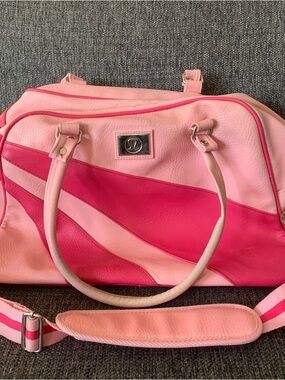 Vintage Lululemon large gym duffle bag shoulder handbag
